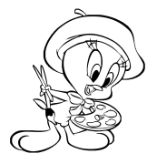 Tweety Kolorowanie Online